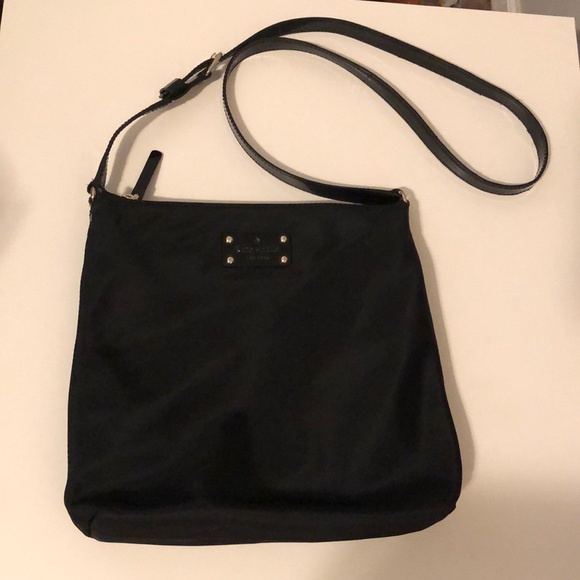 kate spade Handbags - KATE SPADE NYLON CROSSBODY BAG🖤💕